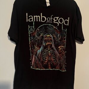 Lamb of god graphic t-shirt